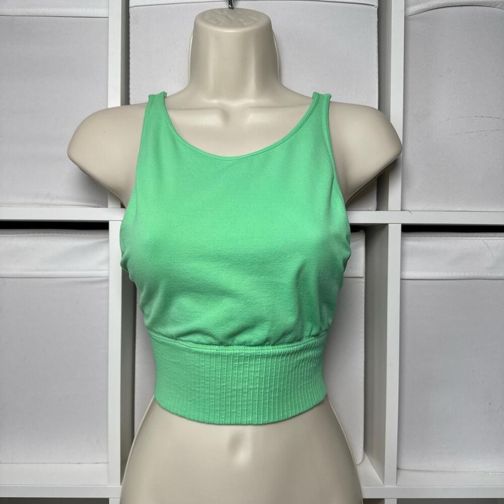FP Movement High Neck Ribbed Crop Tank